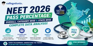 NEET 2026 Pass Percentage: Overall, Category-Wise and State-Wise Data